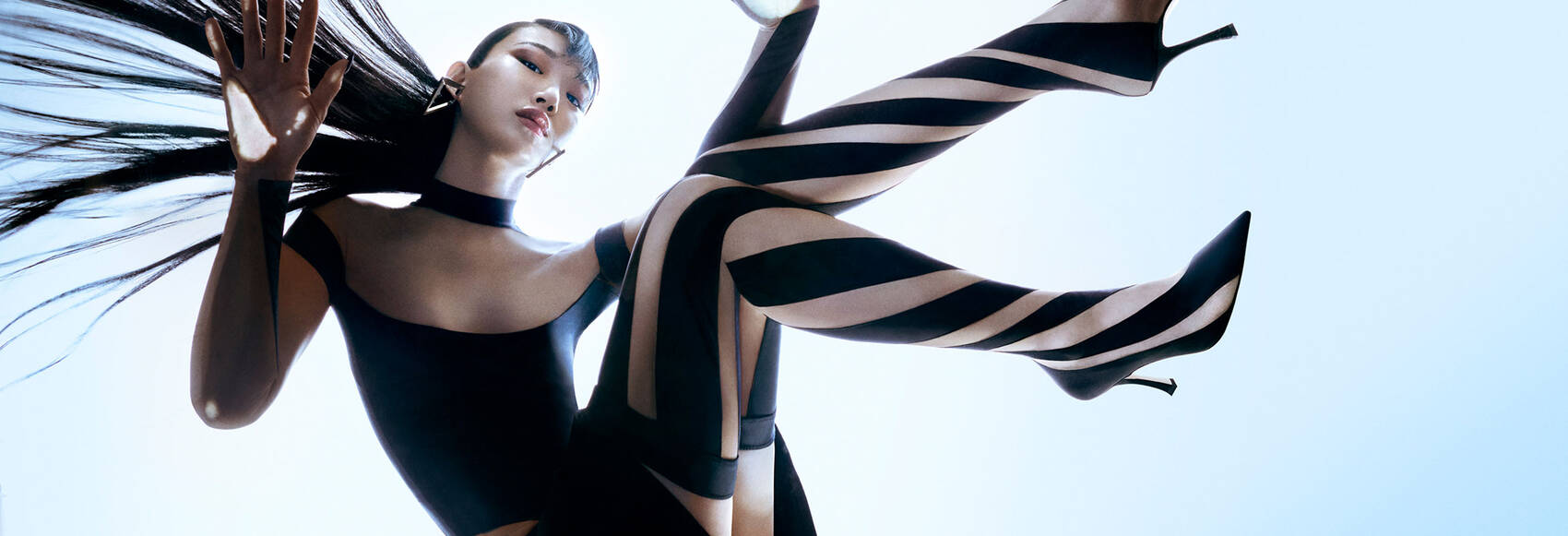 Digital passports in Mugler bags