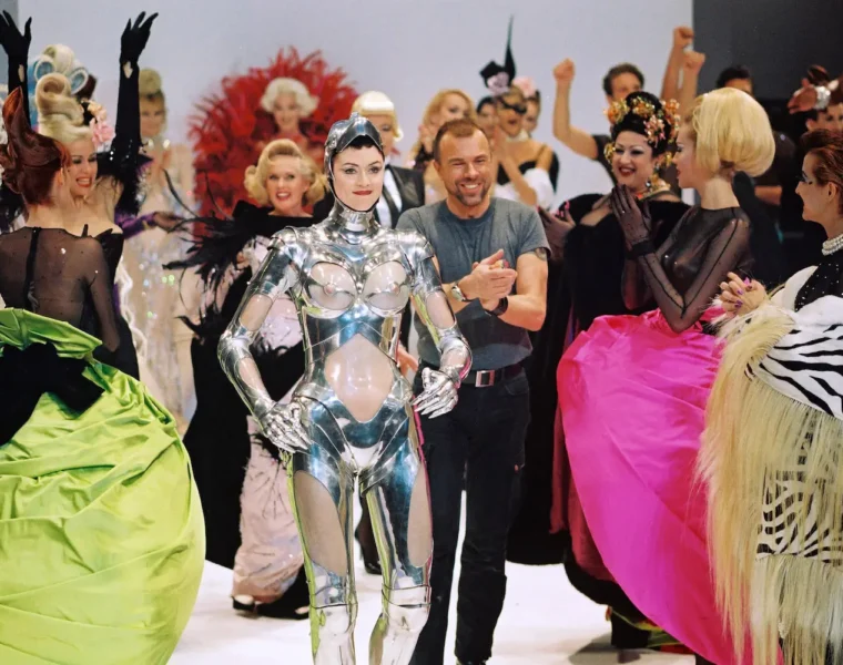 Digital passports in Mugler bags