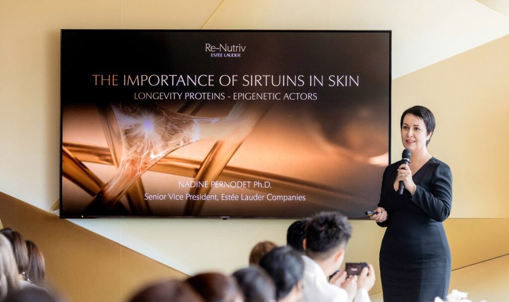 Estee Lauder in the fight for skin longevity