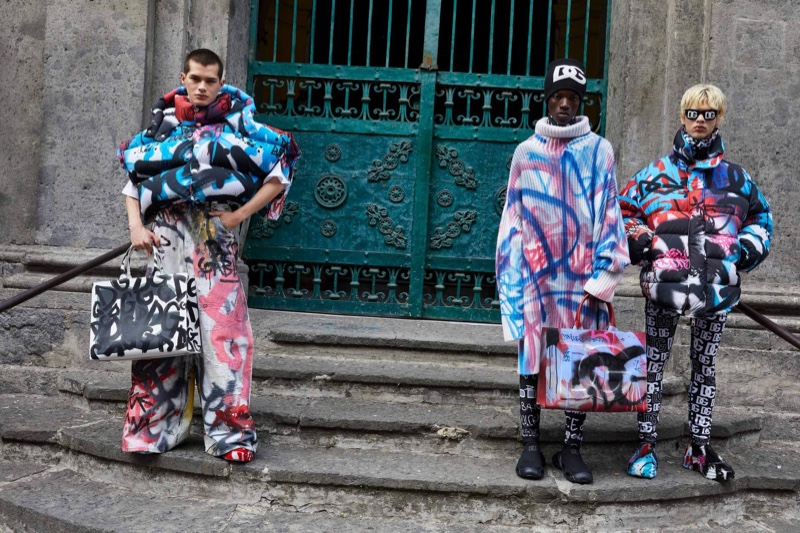 Futuristic DolceGabbana campaign