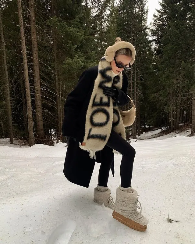 how to dress for apres ski leonie hana vogue