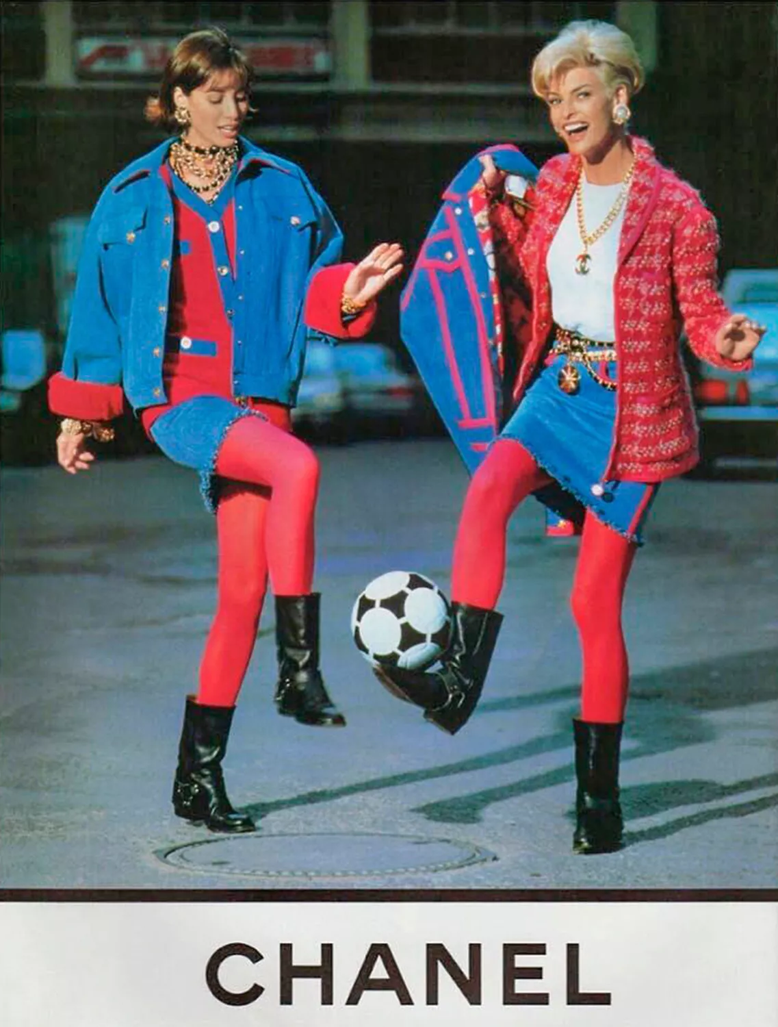 Linda Evangelista work for Chanel