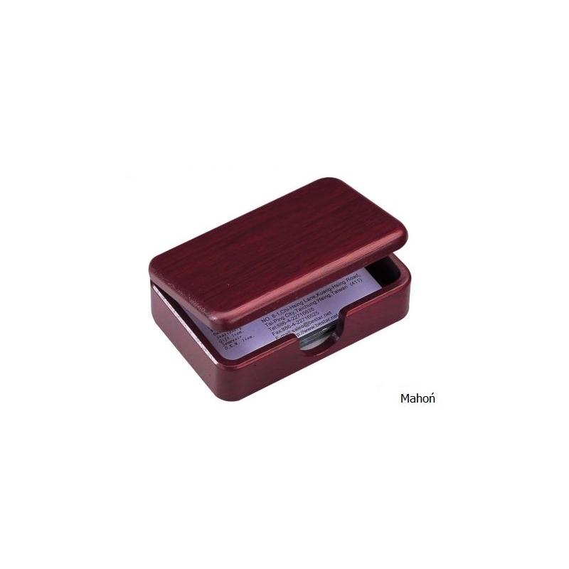 luxury wooden business card holder for desk