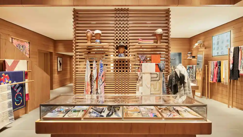 New location for the Hermès brand