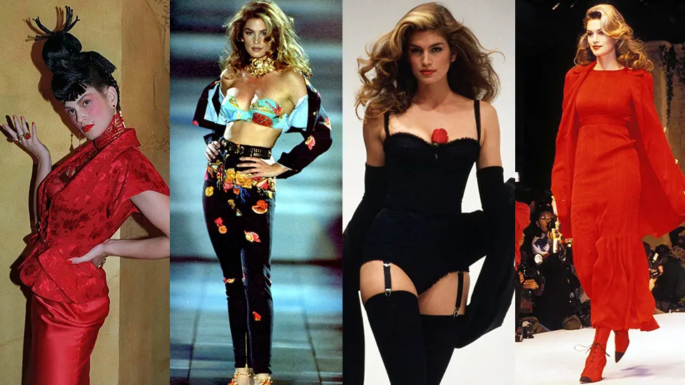 Queen of the catwalk Cindy Crawford