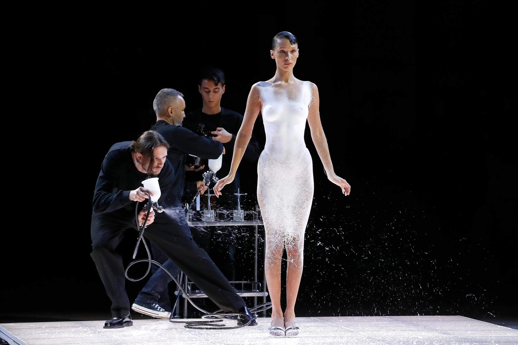 A unique event, the Coperni show at Disneyland