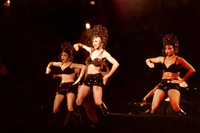 Stage stands for Madonna from DG