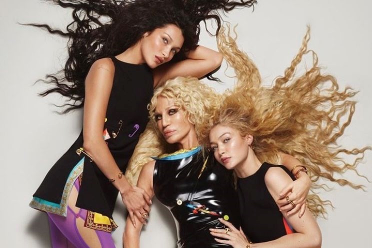 The Versace brand under the leadership of Donatella