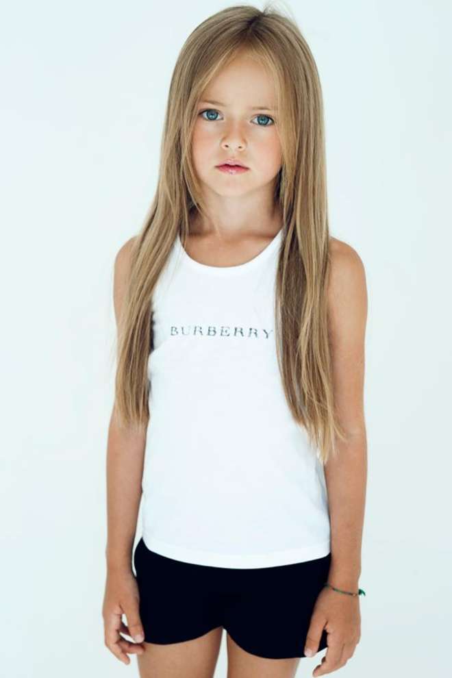 youngest model kristina