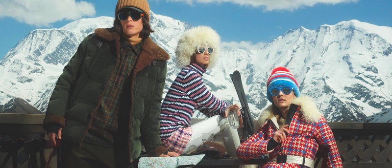 A gust of winter with luxury brands