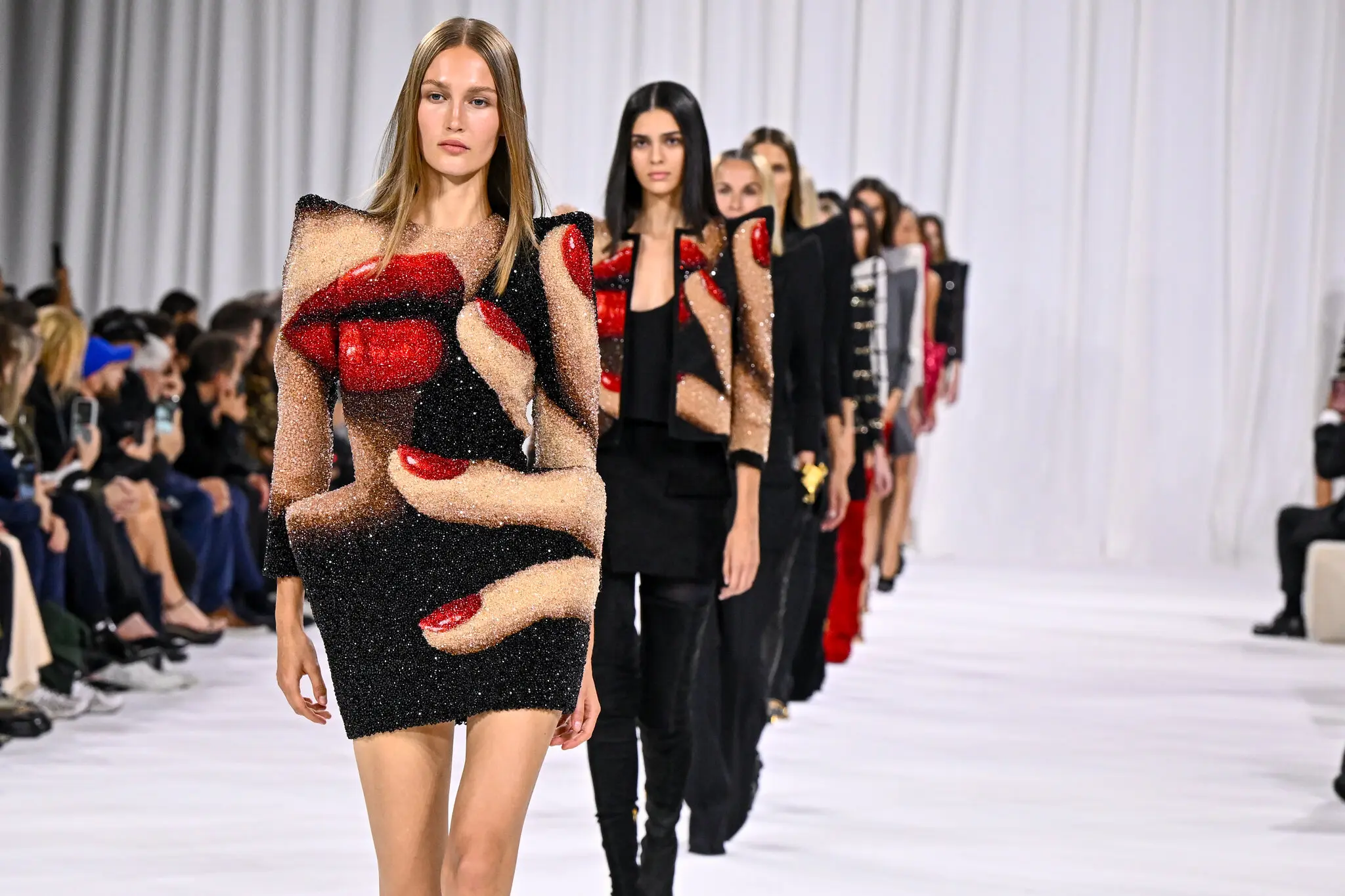 Balmain fashion show