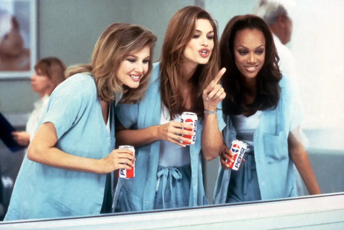 bridget hall in a pepsi commercial