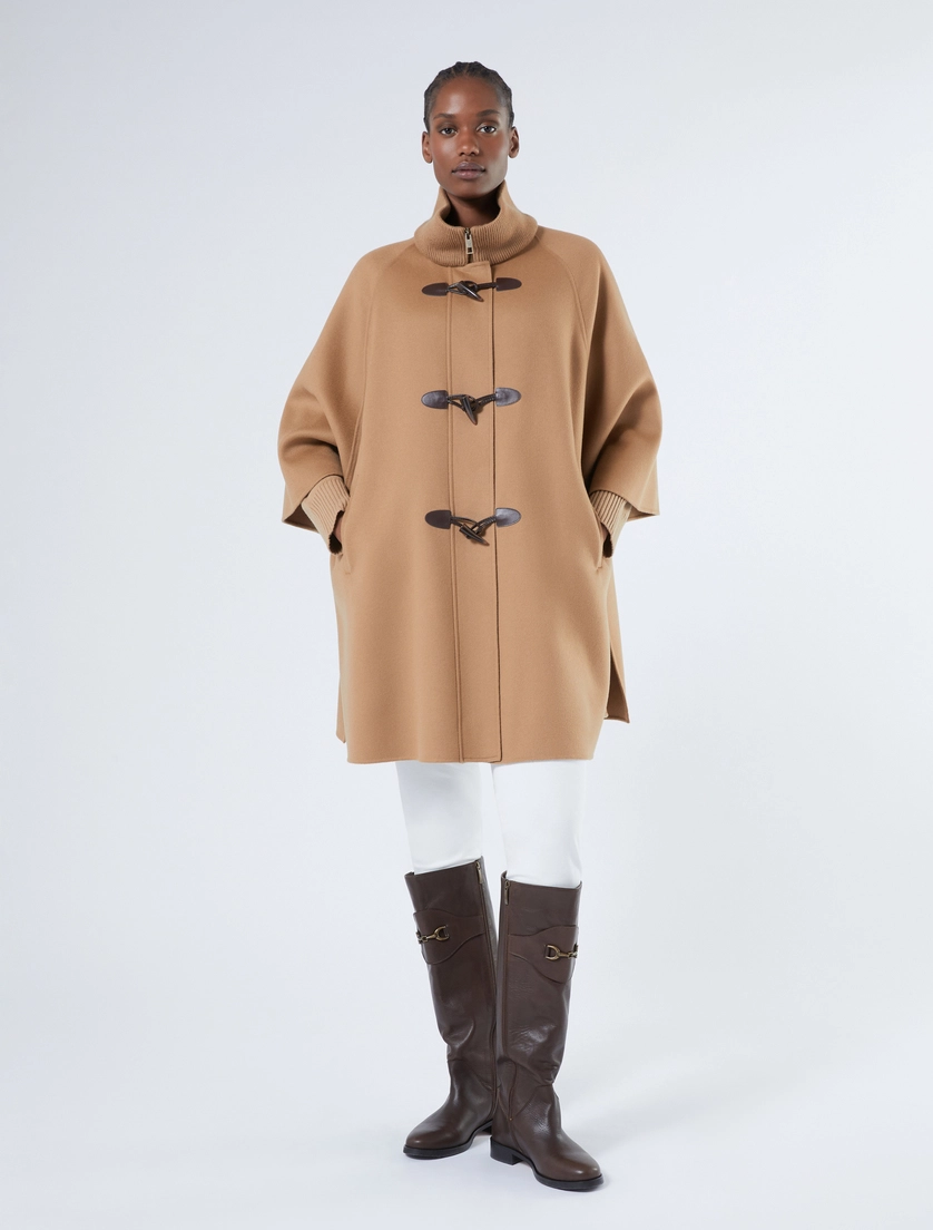 caramel cape coat blog