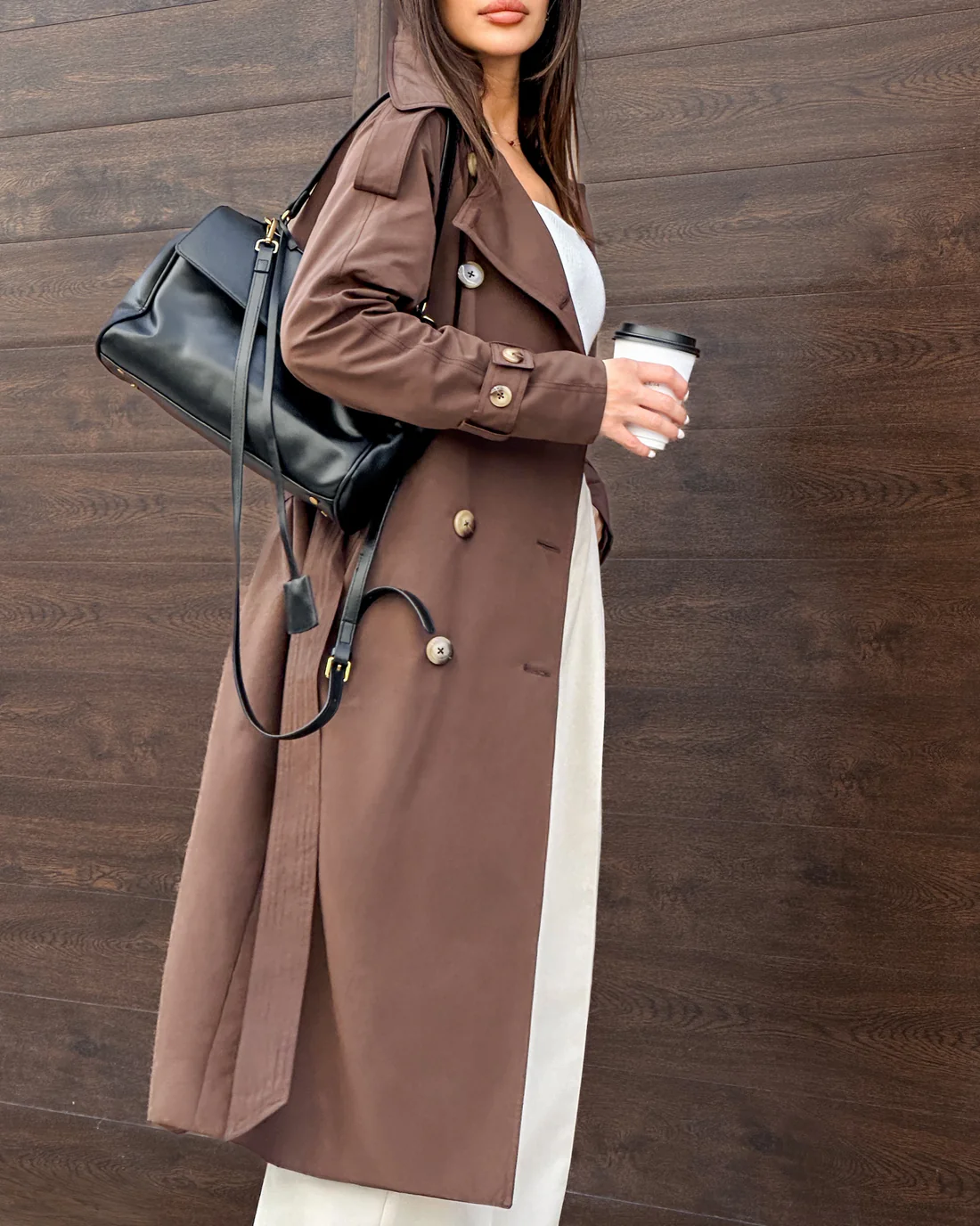 espresso women's coat