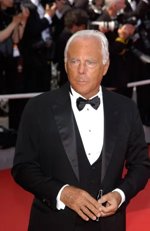 Giorgio Armani Italian designer