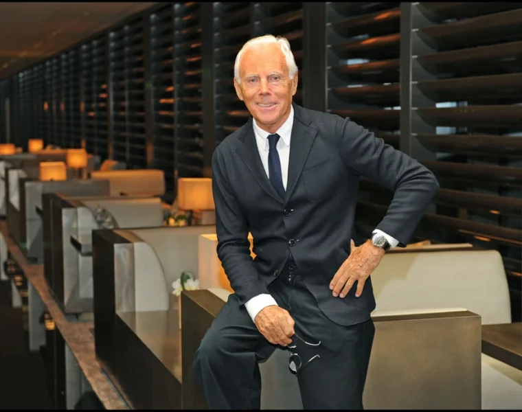 Giorgio Armani now a creator, businessman, and visionary at the age of 91