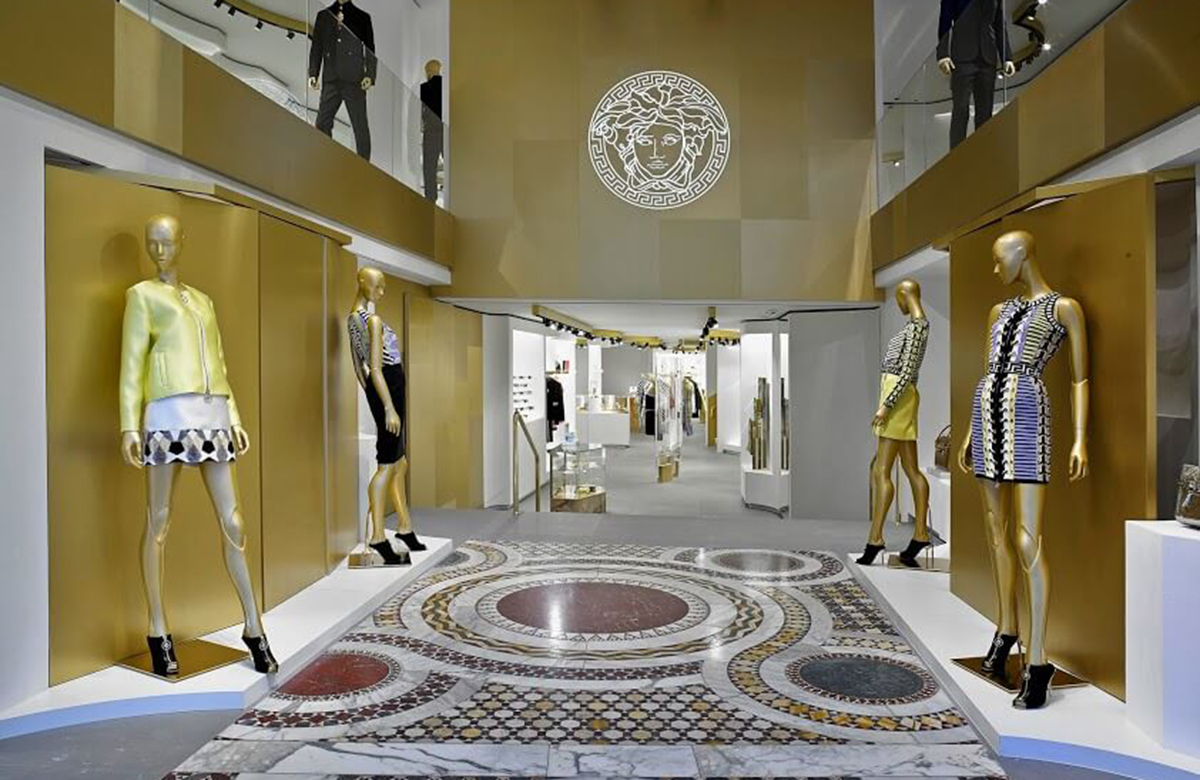 Versace boutique blog