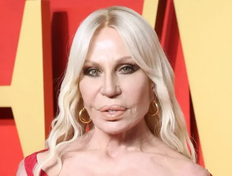 what is Donatella Versace doing today