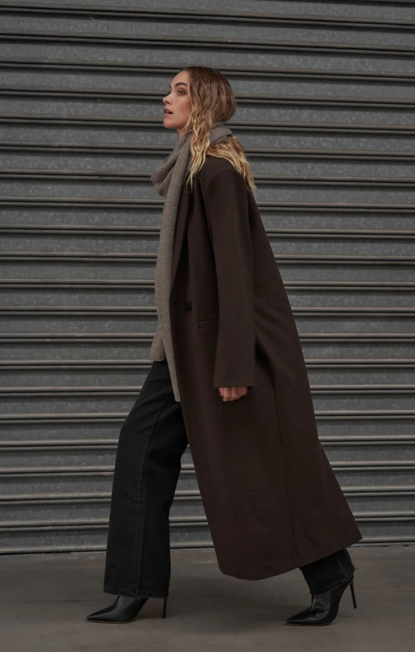 women's espresso coat