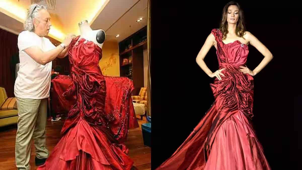 The most expensive evening gown Nightingale of Kuala Lumpur