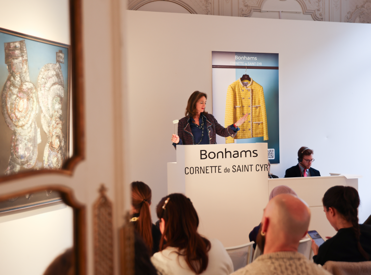 Chanel auction in Paris