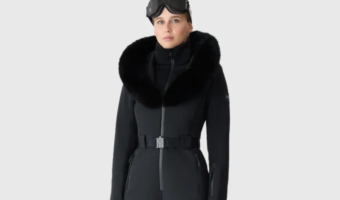 mackage elle a luxurious warm and stylish snowsuit for the s