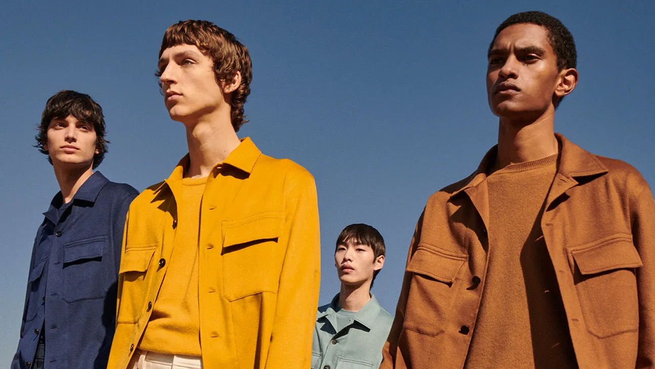 Elegant Zegna men's shirts