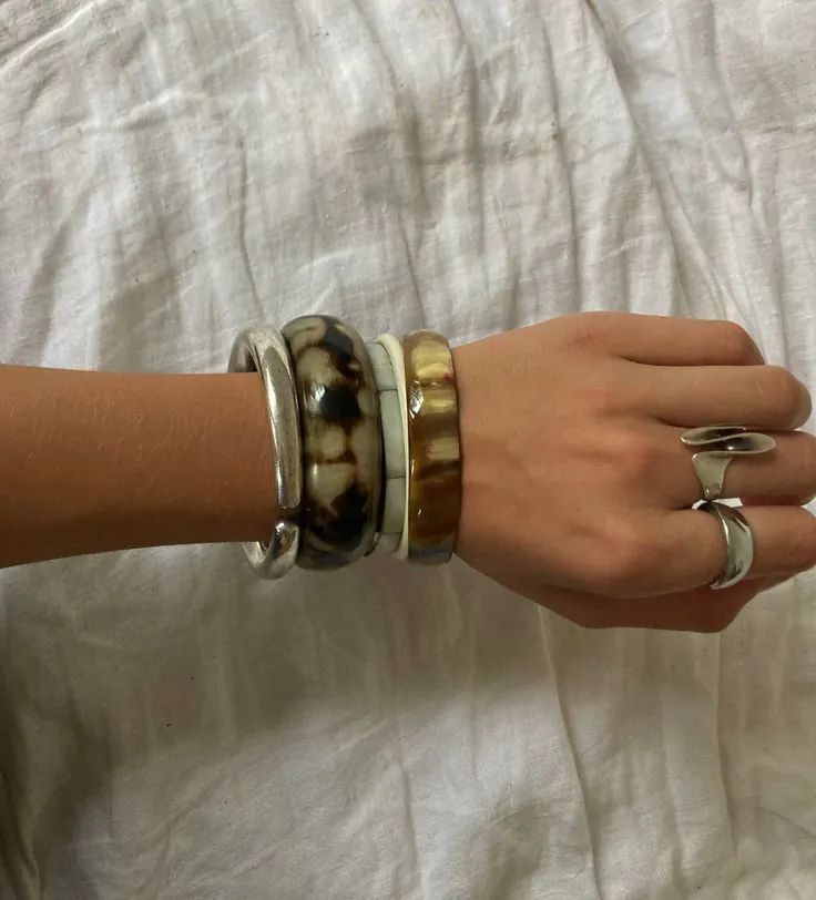 Chunky bracelets